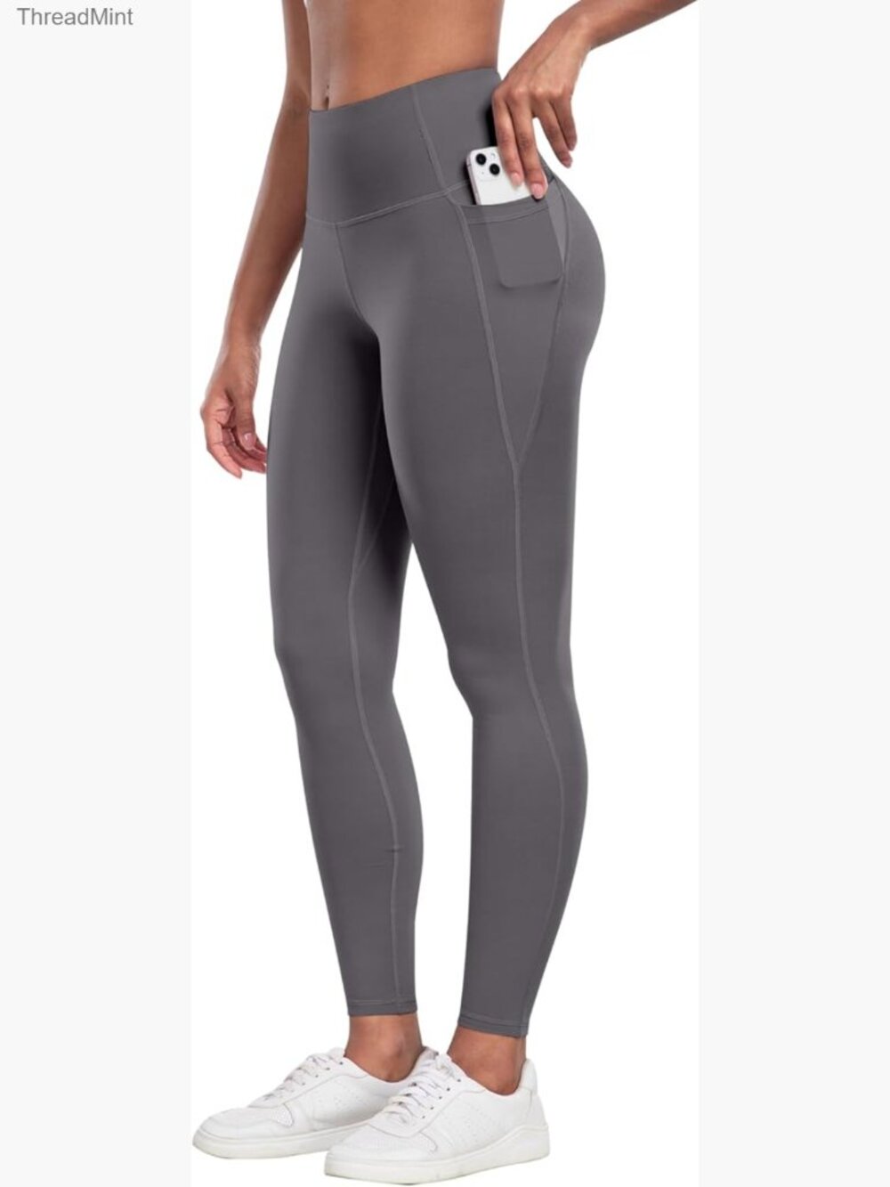 High Waisted Leggings with Pockets Tummy Control Workout Yoga Pants